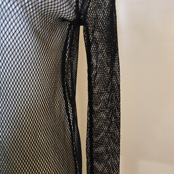 ZARA Long Fishnet Coverup Dress - Picture 6 of 14